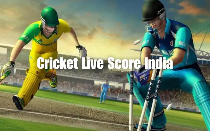 cricket live score india