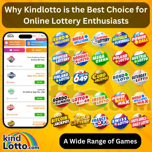 online lottery a wide range of games with selective of games