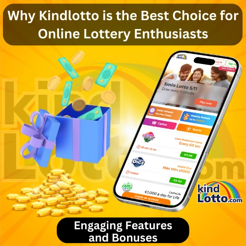 online lottery engaging features and bonuses with mobile coins and bonus icons